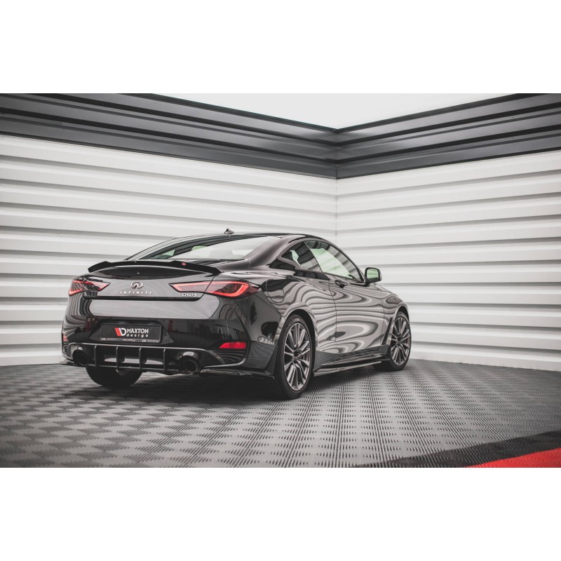 Street Pro Rear Diffuser Infiniti Q60 S Mk2 a 442,19 € uniw-INQ60S2CNC-RS1B+BRBI*13712 chez CAROU TUNING