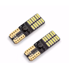 Paire Ampoule LED T10 Canbus Brillantes 24-SMD pour Voiture 24V. a 10,00 € 24-SMD T10 chez CAROU TUNING