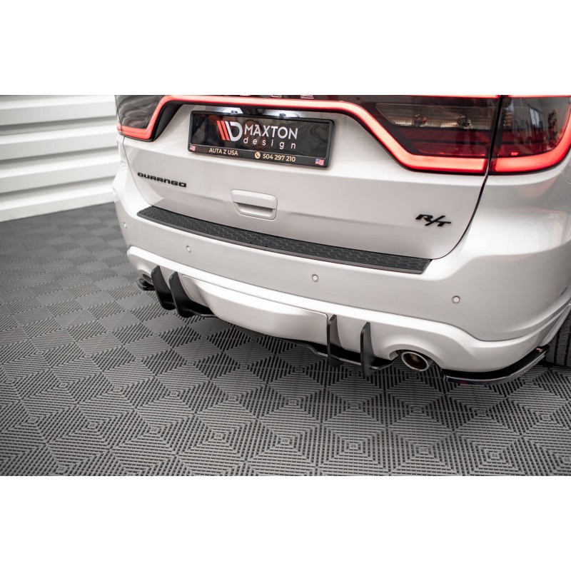 Street Pro Rear Diffuser V.1 Dodge Durango RT Mk3 a 442,19 € uniw-DODU3RTCNC-RS1B+BRBI*13852 chez CAROU TUNING