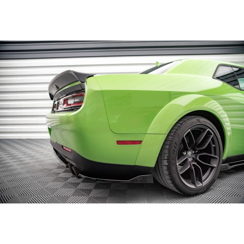 Rear Side Splitters Dodge Challenger SRT Hellcat Widebody Mk3 a 188,30 € uniw-DO-CHL-3F-SRT-HC-RSD1G*13876 chez CAROU TUNING