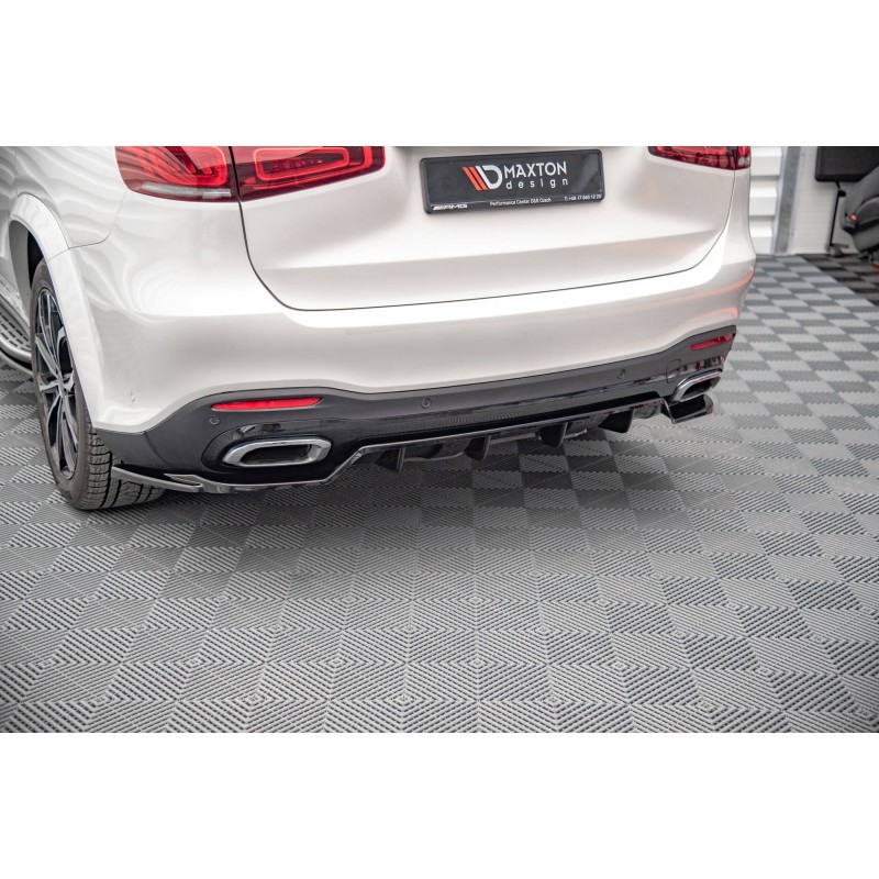 Rear Splitter (with vertical bars) Mercedes-Benz GLS AMG-Line X167 a 526,82 € uniw-ME-GLS-167-AMGLINE-RD1G+RD2G*13959 chez CAROU TUNING