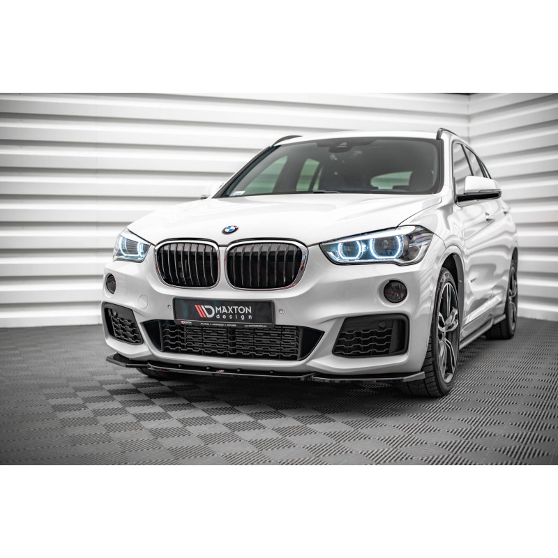 Front Splitter V.1 BMW X1 M-Pack F48 a 421,03 € uniw-BM-X1-48-MPACK-FD1G*13999 chez CAROU TUNING
