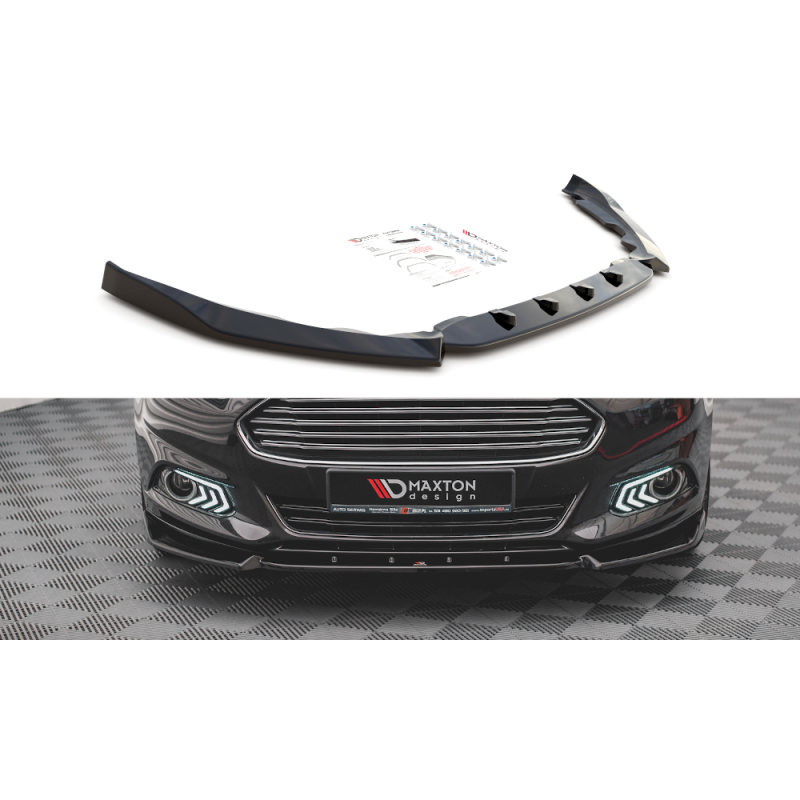 Front Splitter Ford Mondeo Mk5 a 421,03 € uniw-FO-MO-5-FD1G*14100 chez CAROU TUNING