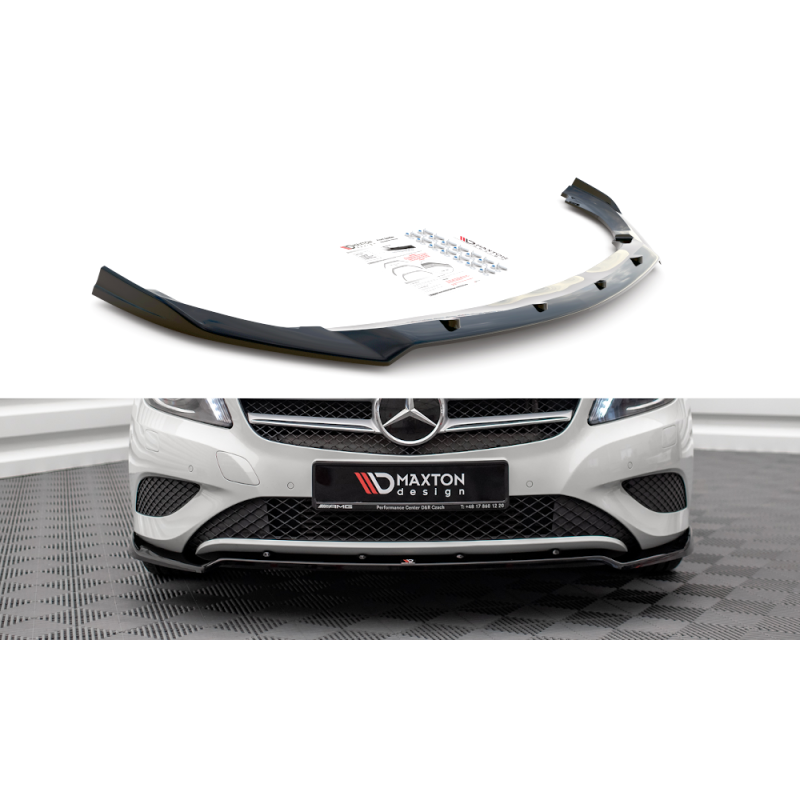 Front Splitter V.2 Mercedes-Benz A W176 a 421,03 € uniw-ME-A-176-FD2G*14164 chez CAROU TUNING