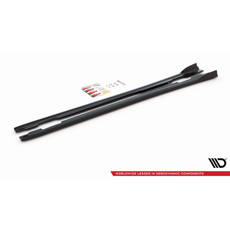 Side Skirts Diffusers V.1 Mercedes-Benz A W176 a 421,03 € uniw-ME-A-176-SD1G*14176 chez CAROU TUNING