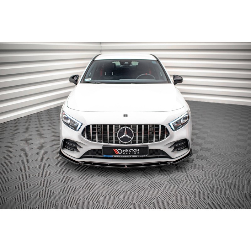 Front Splitter V.4 Mercedes A35 AMG / AMG-Line W177 a 421,03 € uniw-ME-A-177-AMGLINE-FD1G*14339 chez CAROU TUNING