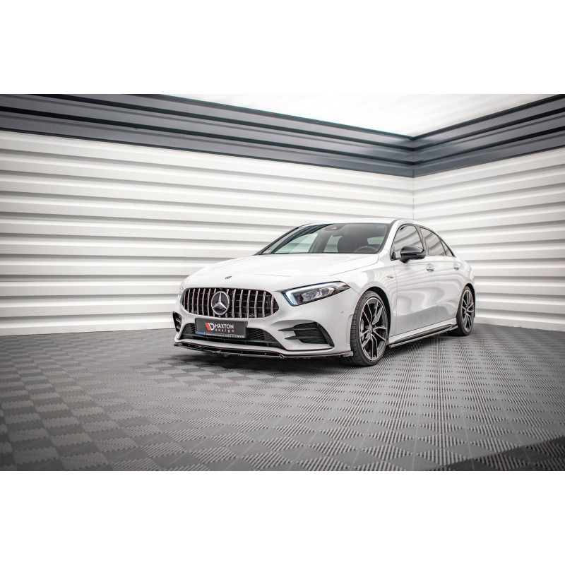 Front Splitter V.4 Mercedes A35 AMG / AMG-Line W177 a 421,03 € uniw-ME-A-177-AMGLINE-FD1G*14339 chez CAROU TUNING
