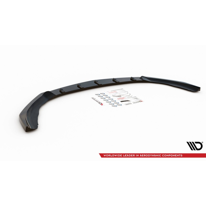 Front Splitter V.4 Mercedes A35 AMG / AMG-Line W177 a 421,03 € uniw-ME-A-177-AMGLINE-FD1G*14339 chez CAROU TUNING