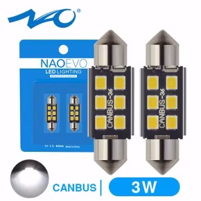 Ampoules LED Navettes 41MM Canbus FES/C5W 6SMD3535 pour Voiture Moderne a 15,00 € 6SMD3535 Canbus 41MM chez CAROU TUNING