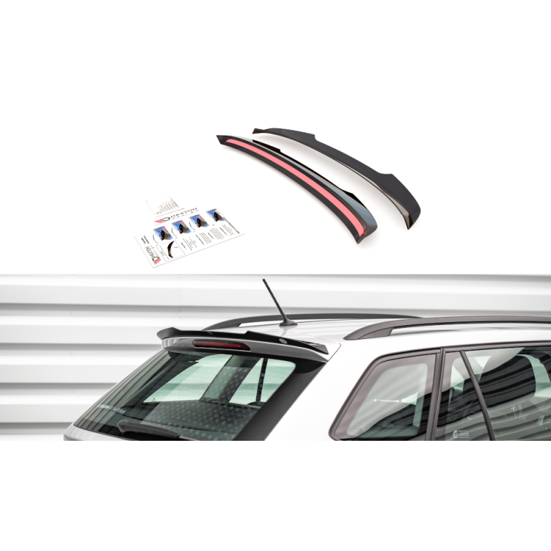 Spoiler Cap Skoda Fabia Combi Mk3 a 304,67 € uniw-SK-FA-3-CAP1G*14546 chez CAROU TUNING