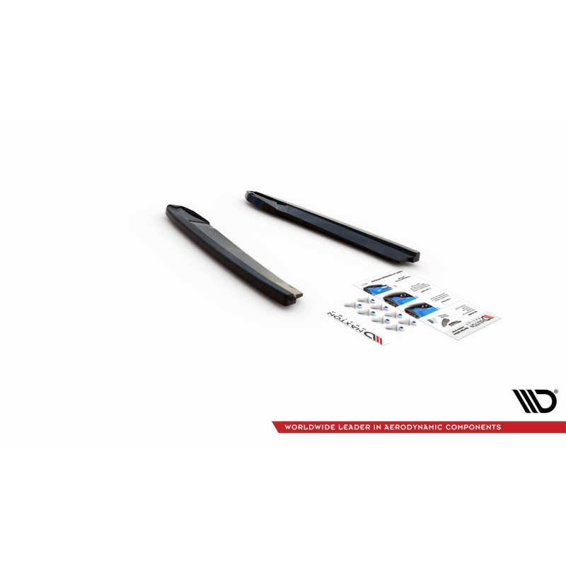 Rear Side Splitters V.3 Skoda Octavia RS Mk4 a 188,30 € uniw-SK-OC-4-RS-RSD3G*14620 chez CAROU TUNING