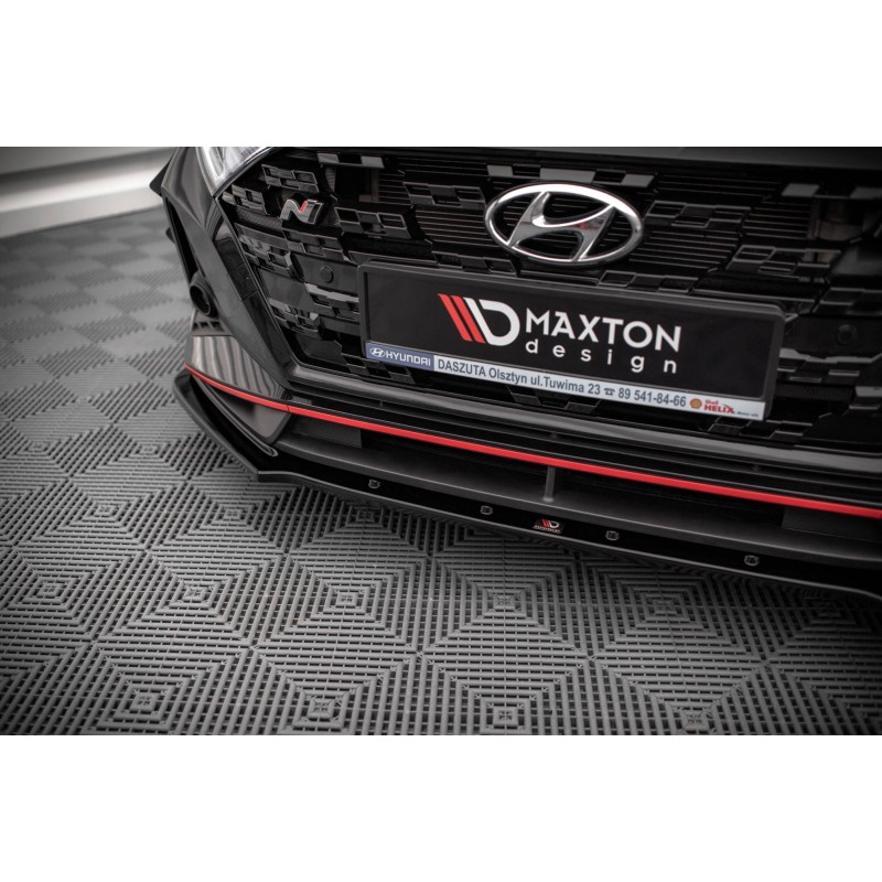 Front Splitter V.1 Hyundai I20 N Mk3 a 421,03 € uniw-HY-I20-3-N-FD1G*14722 chez CAROU TUNING