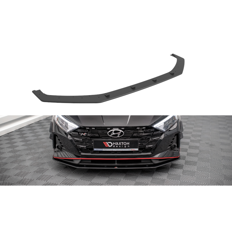 Street Pro Front Splitter Hyundai I20 N Mk3 a 442,19 € uniw-HYI203NCNC-FD1BRB*14742 chez CAROU TUNING
