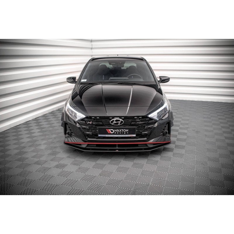 Street Pro Front Splitter Hyundai I20 N Mk3 a 442,19 € uniw-HYI203NCNC-FD1BRB*14742 chez CAROU TUNING