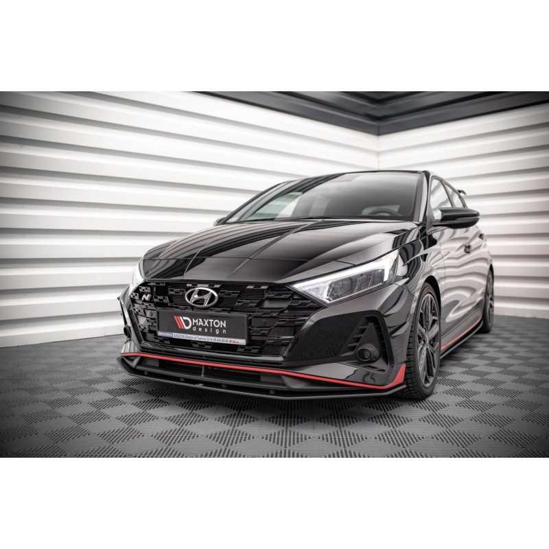 Street Pro Front Splitter Hyundai I20 N Mk3 a 442,19 € uniw-HYI203NCNC-FD1BRB*14742 chez CAROU TUNING