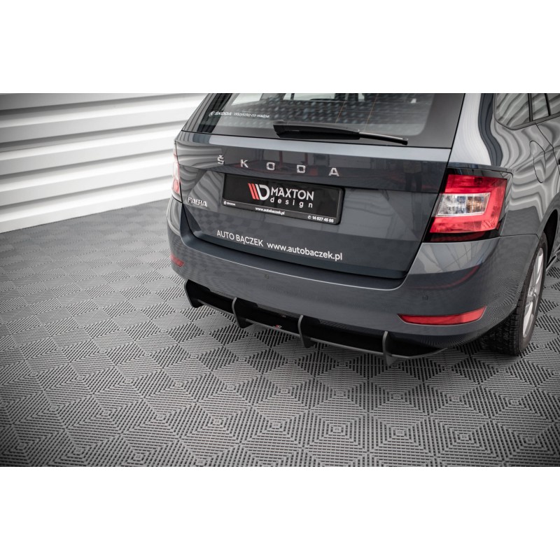 Street Pro Rear Diffuser Skoda Fabia Combi Mk3 Facelift a 357,56 € uniw-SKAFA3FKCNC-RS1B*14765 chez CAROU TUNING