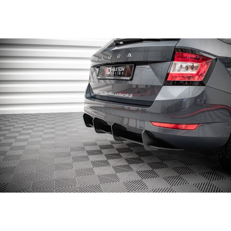 Street Pro Rear Diffuser Skoda Fabia Combi Mk3 Facelift a 357,56 € uniw-SKAFA3FKCNC-RS1B*14765 chez CAROU TUNING