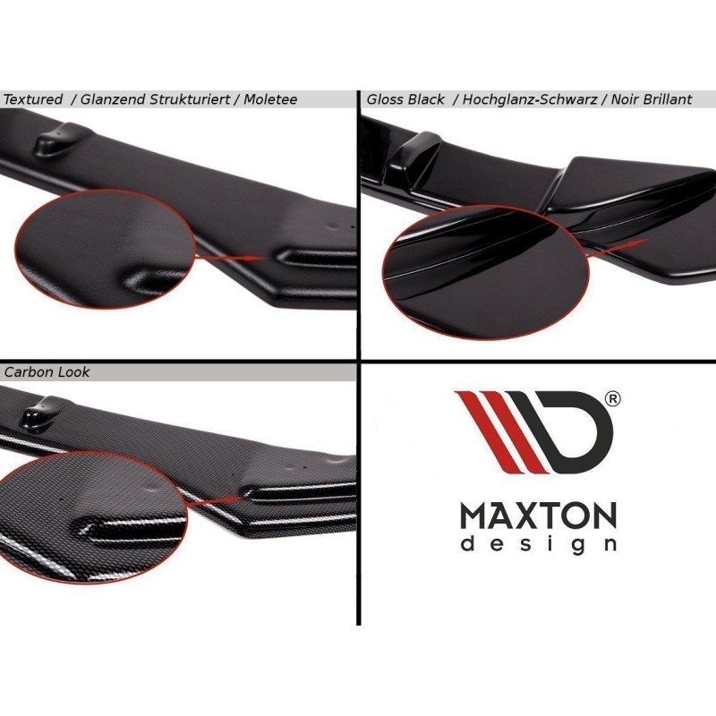 Rear Valance + Exhaust Ends Imitation Audi A3 S-Line Sportback 8Y a 875,92 € uniw-AU-A3-8Y-SLINE-RS1G+BLACK*14816 chez CAROU TUNING