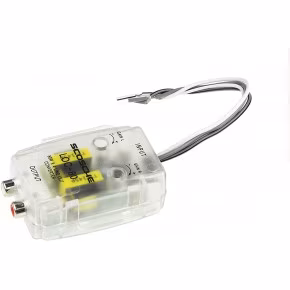 Bas Niveau convertisseur de sortie de ligne Amplificateur réglable câble de haut-parleur 2 canaux vers adaptateur RCA a 35,00 € LOC80 chez CAROU TUNING