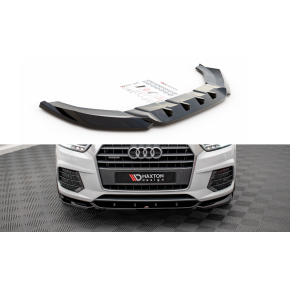 Front Splitter V.1 Audi Q3 Sport 8U Facelift a 421,03 € uniw-AU-Q3-1F-SLINE-FD1G*15059 chez CAROU TUNING