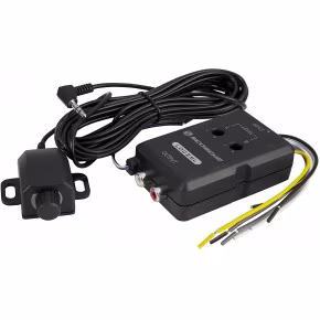 Bas niveau convertisseur de sortie de ligne Amplificateur réglable 2 Canaux + remote a 45,00 € LOC2SL chez CAROU TUNING