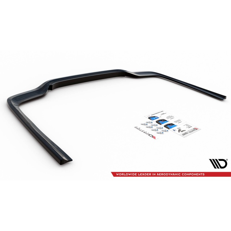 Rear Splitter (with vertical bars) Mercedes-Benz E AMG-Line Sedan W212 Facelift a 526,82 € uniw-ME-E-212F-AMGLINE-RD1G+RD2G*15157 chez CAROU TUNING