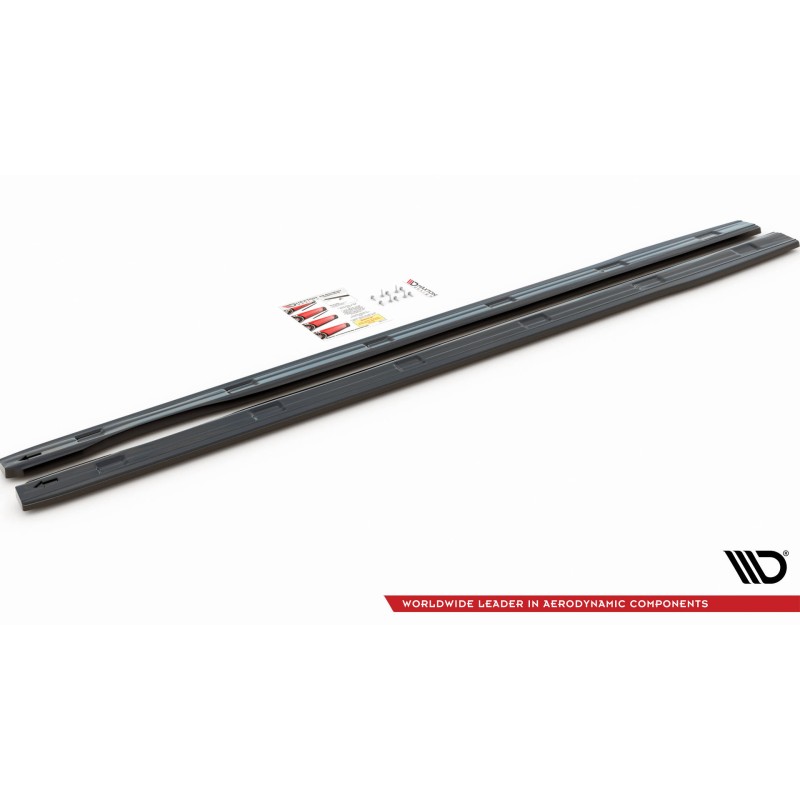 Side Skirts Diffusers Volkswagen Caddy Long Mk3 Facelift a 421,03 € uniw-VW-CA-3F-L-SD1G*15169 chez CAROU TUNING