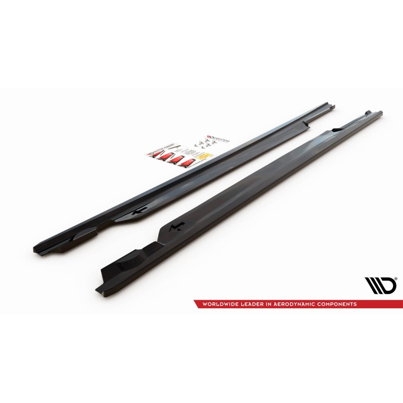 Side Skirts Diffusers Volkswagen Passat B8 Facelift a 421,03 € uniw-VW-PA-B8F-SD1G*15315 chez CAROU TUNING