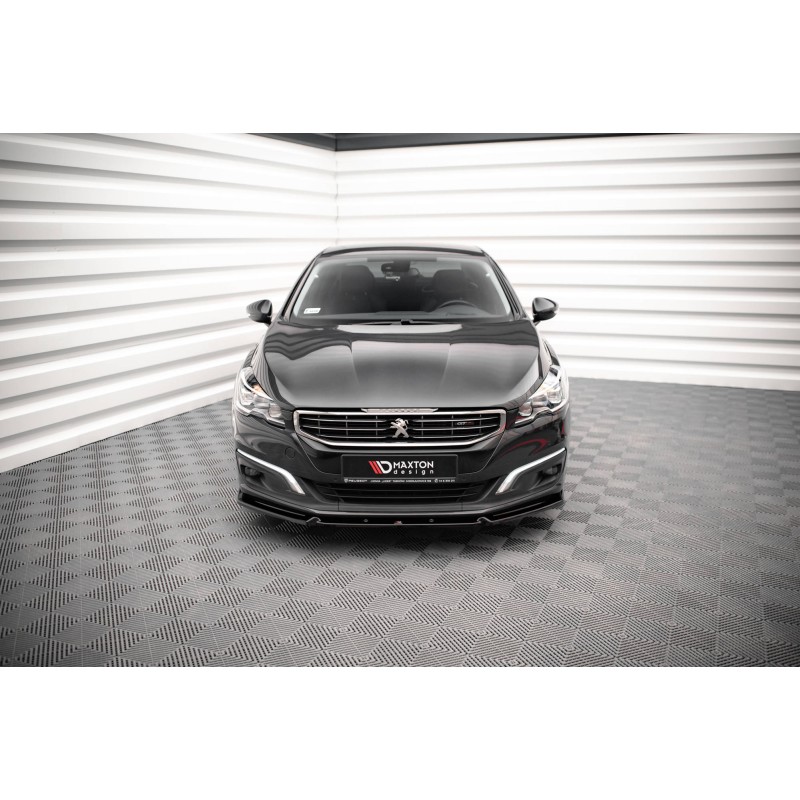 Front Splitter V.1 Peugeot 508 GT Mk1 Facelift a 421,03 € uniw-PE-508-1F-GT-FD1G*15378 chez CAROU TUNING