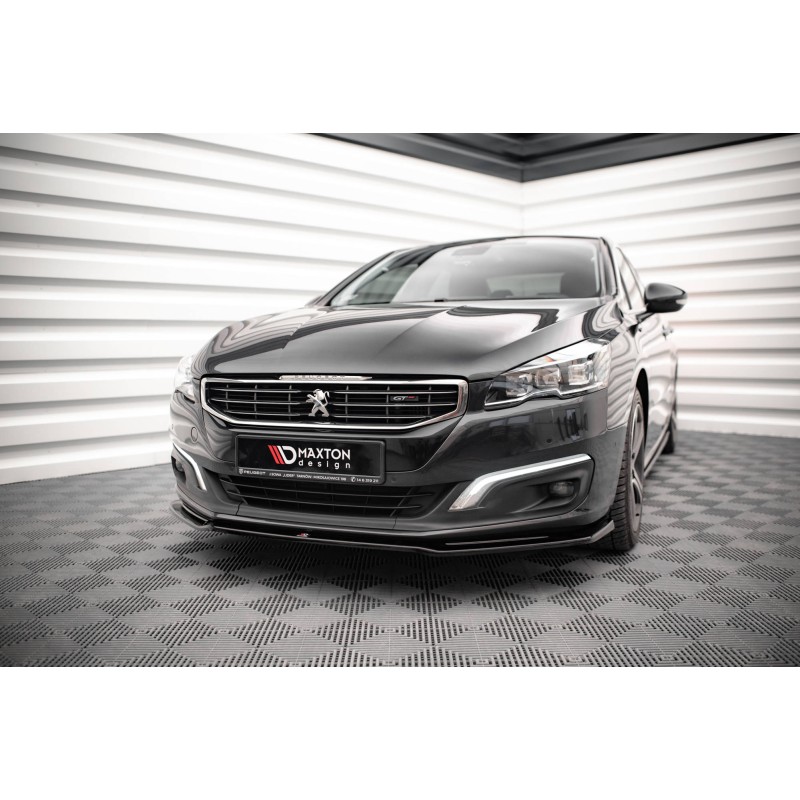 Front Splitter V.2 Peugeot 508 GT Mk1 Facelift a 421,03 € uniw-PE-508-1F-GT-FD2G*15382 chez CAROU TUNING