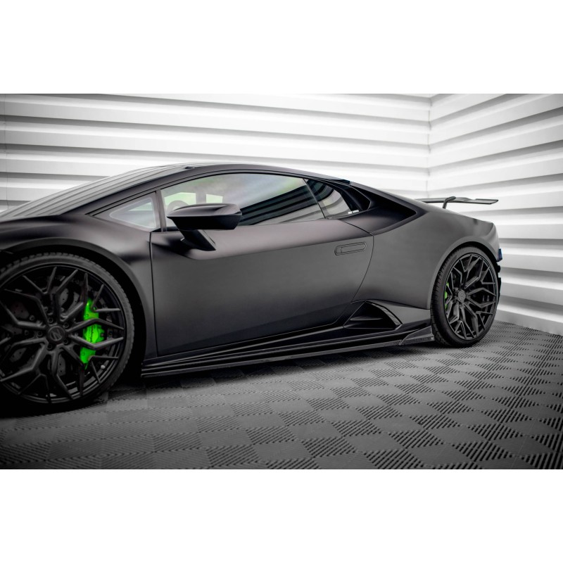 Side Skirts Diffusers Lamborghini Huracan EVO a 791,29 € uniw-LA-HU-EVO-1-SD1G*15434 chez CAROU TUNING