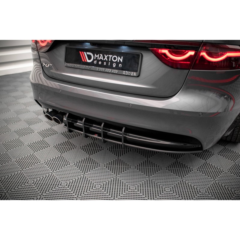 Street Pro Rear Diffuser Jaguar XF R-Sport Mk2 a 442,19 € uniw-JAXF2RSPORTCNC-RS1B+BRBI*15438 chez CAROU TUNING