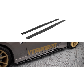 Street Pro Side Skirts Diffusers Nissan 370Z Nismo Facelift a 442,19 € uniw-NI370ZNISMOCNC-SD1BRB*15537 chez CAROU TUNING