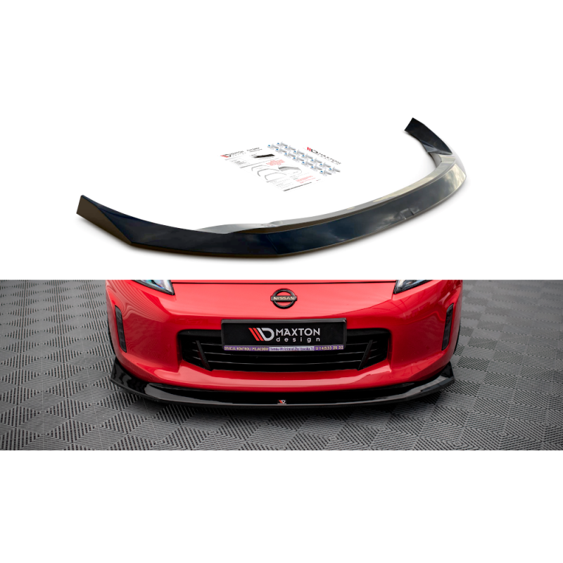 Front Splitter V.1 Nissan 370Z Facelift a 421,03 € uniw-NI-370F-FD1G*15557 chez CAROU TUNING