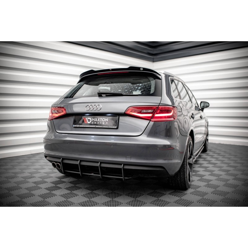 Street Pro Rear Diffuser Audi A3 Sportback 8V a 357,56 € uniw-AUA38VCNC-RS1B*15757 chez CAROU TUNING