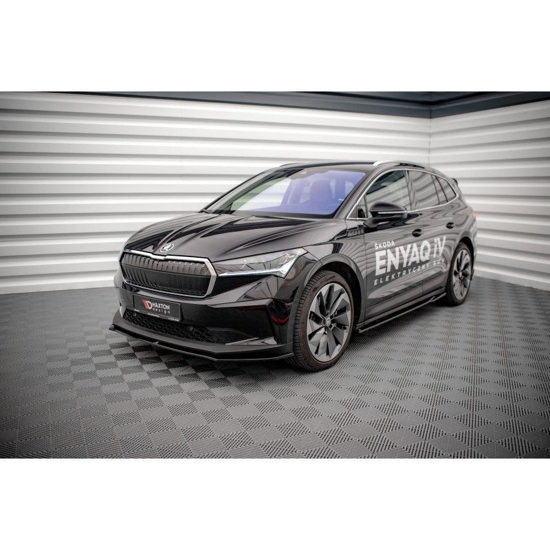 Front Splitter V.1 Skoda Enyaq iV a 421,03 € uniw-SK-EN-1-FD1G*15766 chez CAROU TUNING