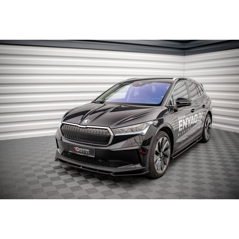Front Splitter V.3 Skoda Enyaq iV a 421,03 € uniw-SK-EN-1-FD3G*15774 chez CAROU TUNING