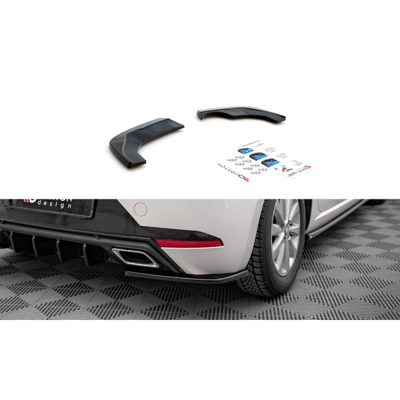 Rear Side Splitters Seat Ibiza FR/ Standard Mk5 a 188,30 € uniw-SE-IB-5-RSD1G*15921 chez CAROU TUNING