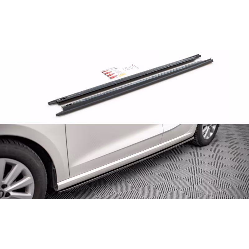 Side Skirts Diffusers V.1 Seat Ibiza FR/ Standard Mk5 a 421,03 € uniw-SE-IB-5-SD1G*15925 chez CAROU TUNING