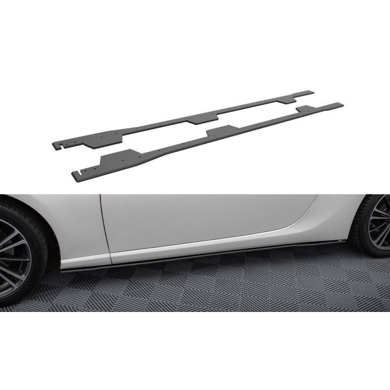 Street Pro Side Skirts Diffusers Subaru BRZ Mk1 / Mk1 Facelift a 357,56 € uniw-SUBRZ1FCNC-SD1B*15956 chez CAROU TUNING
