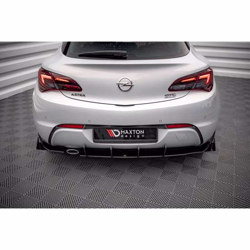 Street Pro Rear Valance + Flaps Opel Astra GTC OPC-Line J a 524,71 € uniw-OPASJGTCOPCLINECNC-RS1B+RSF1G*16038 chez CAROU TUNING