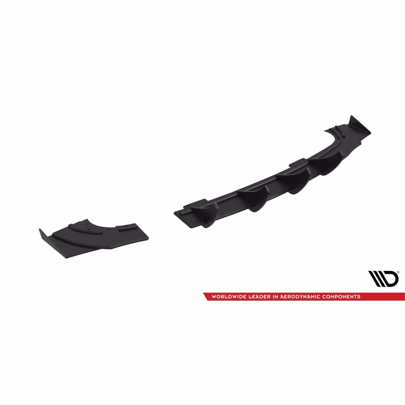 Street Pro Rear Valance + Flaps Opel Astra GTC OPC-Line J a 524,71 € uniw-OPASJGTCOPCLINECNC-RS1B+RSF1G*16038 chez CAROU TUNING