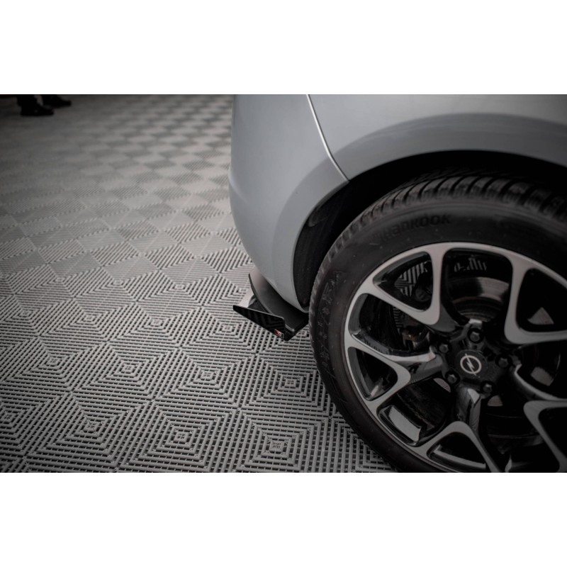Street Pro Rear Valance + Flaps Opel Astra GTC OPC-Line J a 609,34 € uniw-OPASJGTCOPCLINECNC-RS1B+BRBI+RSF1G*16039 chez CAROU TUNING