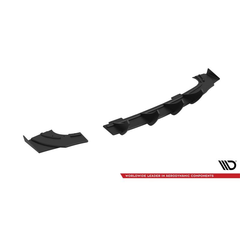 Street Pro Rear Valance + Flaps Opel Astra GTC OPC-Line J a 609,34 € uniw-OPASJGTCOPCLINECNC-RS1B+BRBI+RSF1G*16039 chez CAROU TUNING