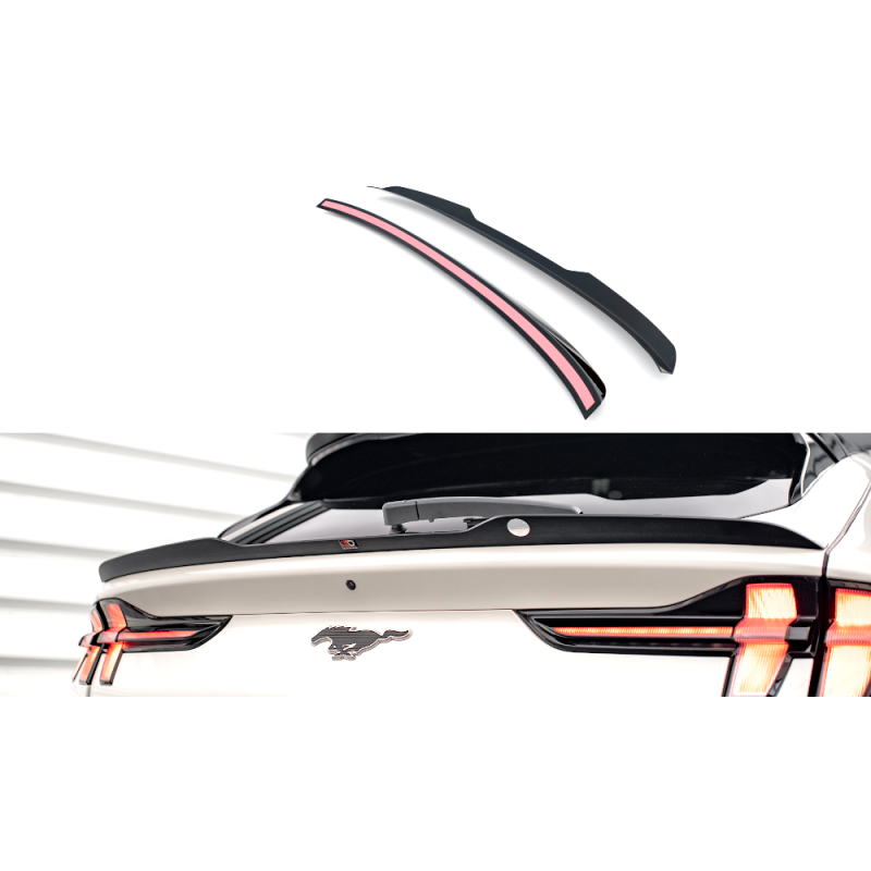 Lower Spoiler Cap Ford Mustang Mach-E Mk1 a 304,67 € uniw-FO-MU-MACHE-1-CAP2G*16099 chez CAROU TUNING
