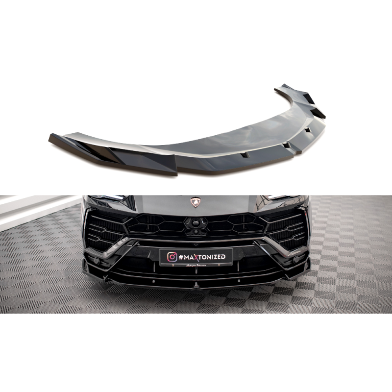 Front Splitter V.1 Lamborghini Urus Mk1 a 844,18 € uniw-LA-UR-1-FD1G+FD1RG+BRG*16122 chez CAROU TUNING