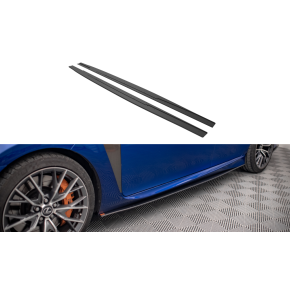 Street Pro Side Skirts Diffusers Lexus GS F Mk4 Facelift a 442,19 € uniw-LEGSF4FCNC-SD1BRB*16333 chez CAROU TUNING