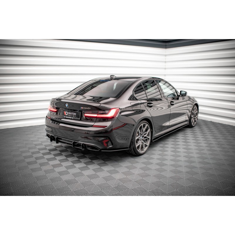 Street Pro Rear Side Splitters V.1 BMW M340i G20 / G21 a 188,30 € uniw-BM321MPACKCNC-RSD1BRB*16532 chez CAROU TUNING