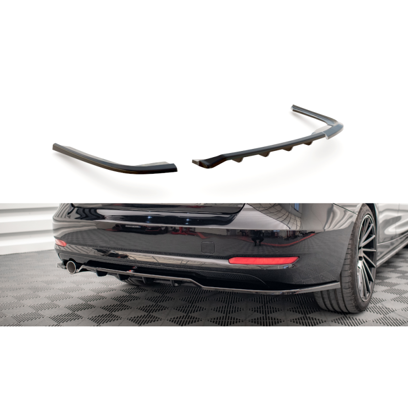 Rear Splitter (with vertical bars) BMW 3 GT F34 a 421,03 € uniw-BM-3-34-GT-RSD1G+RD1G*16724 chez CAROU TUNING