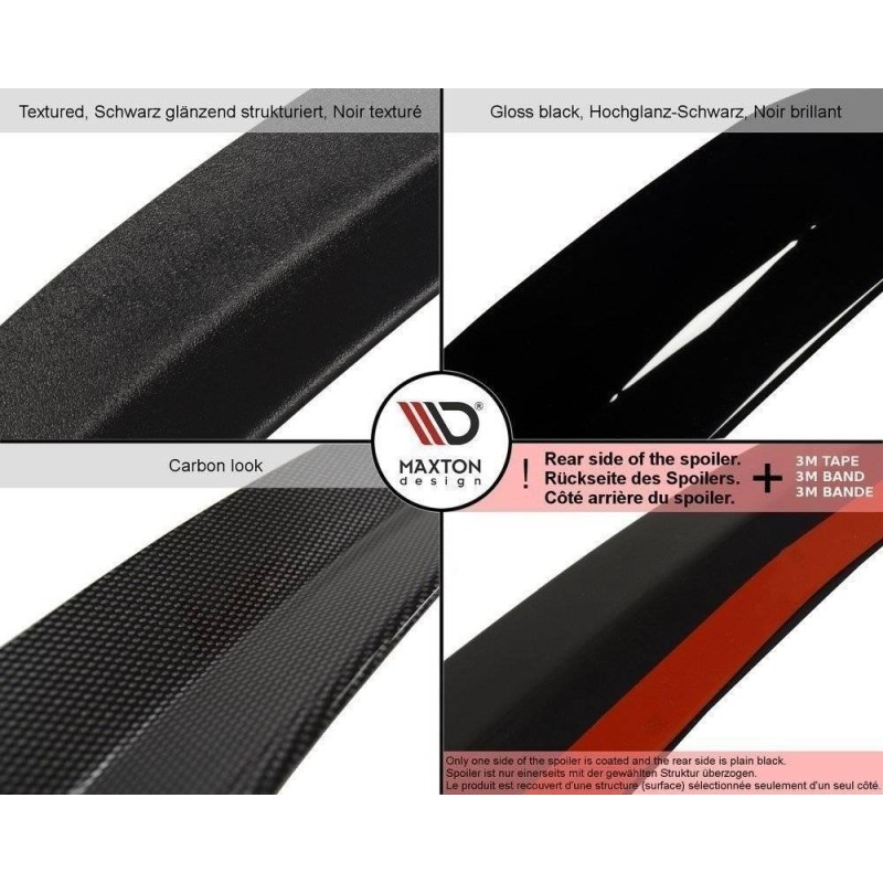 Spoiler Cap Mercedes-Benz C Sedan W204 / C Coupe C204 a 304,67 € uniw-ME-C-204F-AMGLINE-CAP1G*17423 chez CAROU TUNING